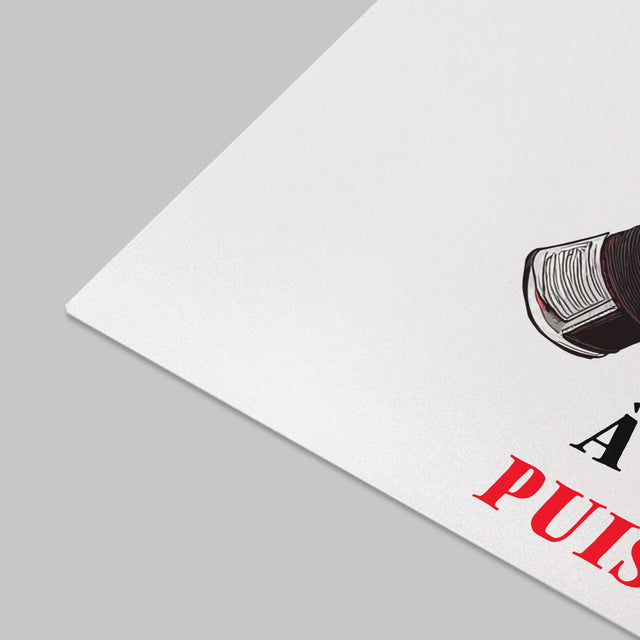 La Photo Et Un Texte: Je T'Aime À Pleine Puissance - Sous-Main Bureau