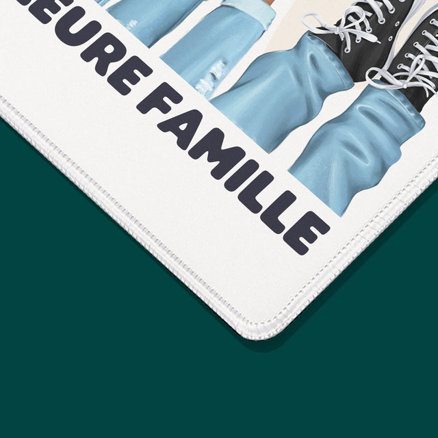 La Création Du Personnage: La Famille Baskets  - Tapis De Souris