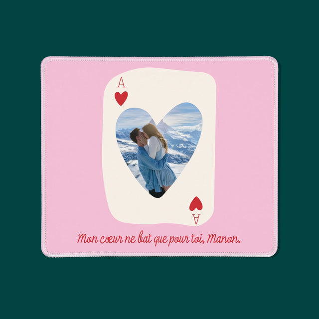 La Photo Et Un Texte: Carte De Saint-Valentin - Tapis De Souris