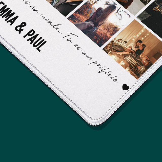 Le Collage Photo: De Toutes Les Personnes Dans Le Monde - Tapis De Souris