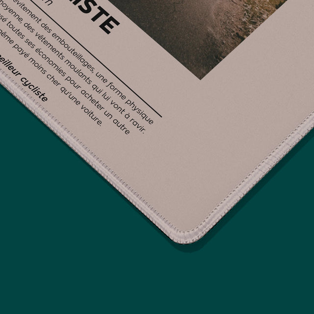 La Photo Et Un Texte: Cycliste - Définition - Tapis De Souris