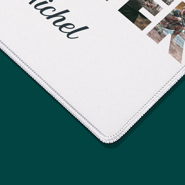 Collage Photo De Lettre: Hunter - Tapis De Souris