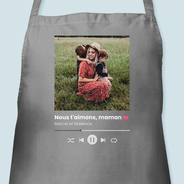 La Photo Et Un Texte: Nous T'Aimons, Maman - Tablier