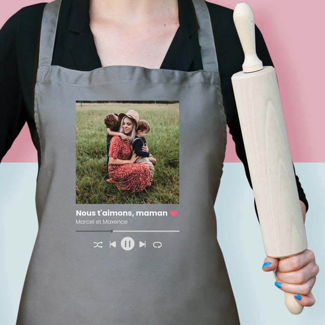 La Photo Et Un Texte: Nous T'Aimons, Maman - Tablier