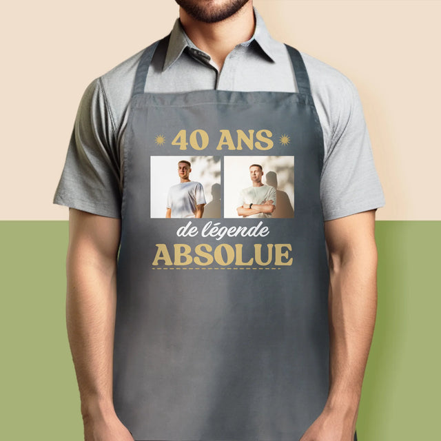 Le Collage Photo: 40 Ans De Légende - Tablier