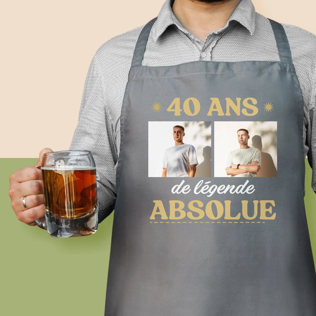 Le Collage Photo: 40 Ans De Légende - Tablier