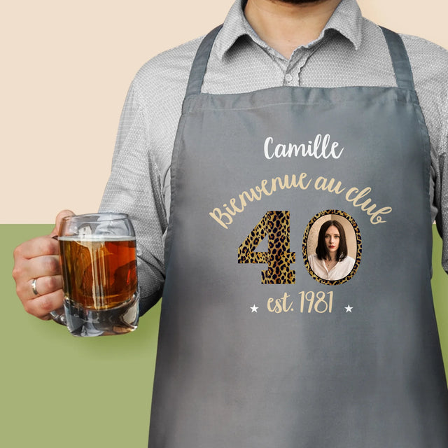 La Photo Et Un Texte: Bienvenue Au Club 40 - Tablier