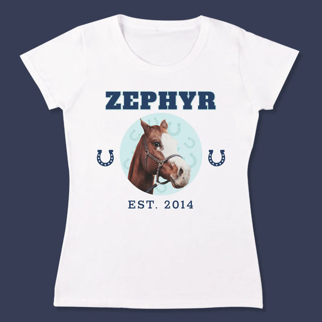 Ton Personnage: Ton Cheval Varsity - T-Shirt Pour Femmes