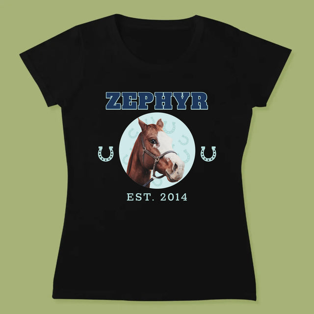 Ton Personnage: Ton Cheval Varsity - T-Shirt Pour Femmes