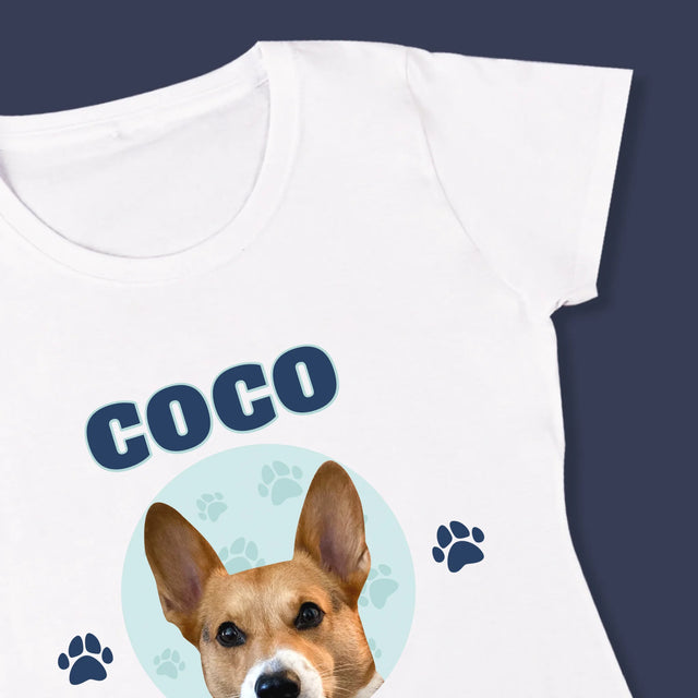 Ton Personnage: Ton Chien Varsity - T-Shirt Pour Femmes