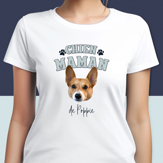 Ton Personnage: Chien Maman - T-Shirt Pour Femmes
