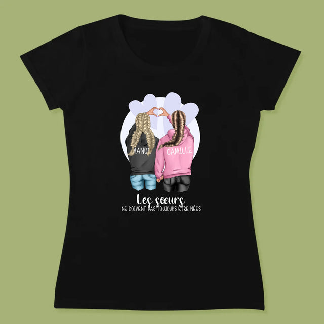 La Création Du Personnage: Amies De L'Hiver - T-Shirt Pour Femmes