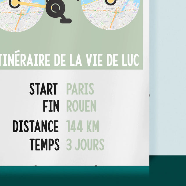 Le Plan De Ville: L'Itinéraire De La Vie - Affiche