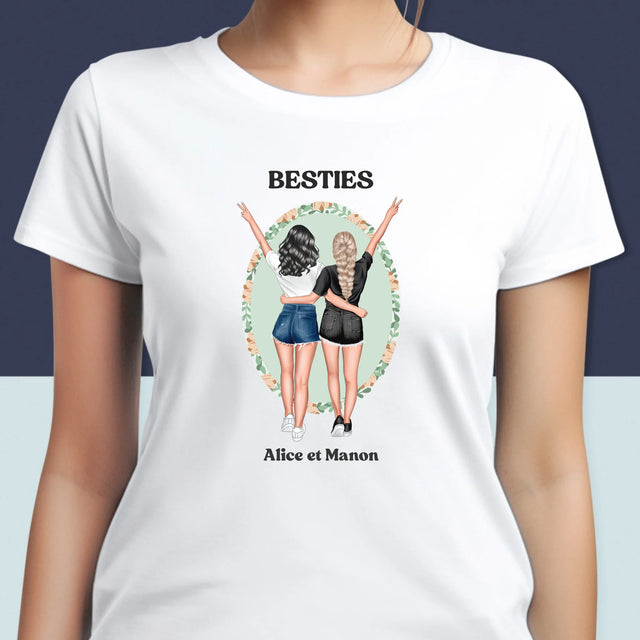 La Création Du Personnage: Best Friends - T-Shirt Pour Femmes