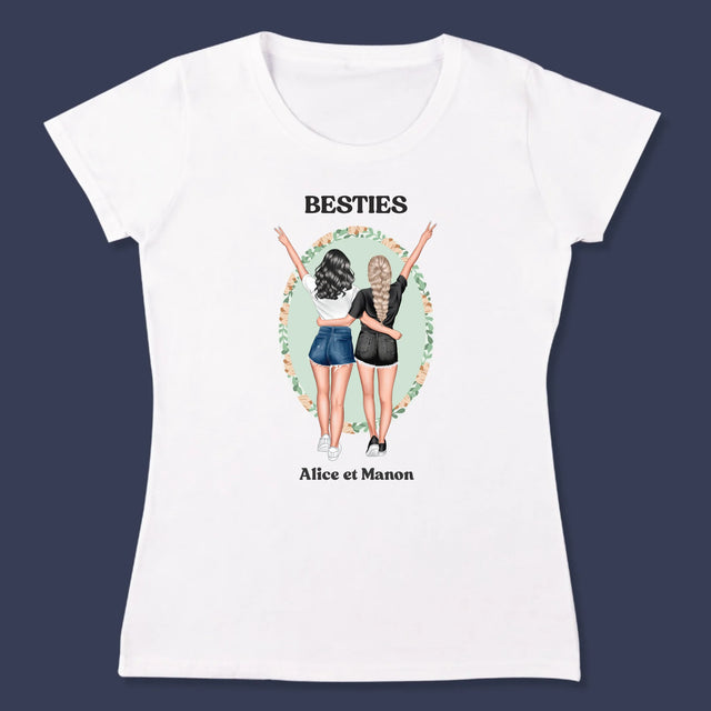 La Création Du Personnage: Best Friends - T-Shirt Pour Femmes