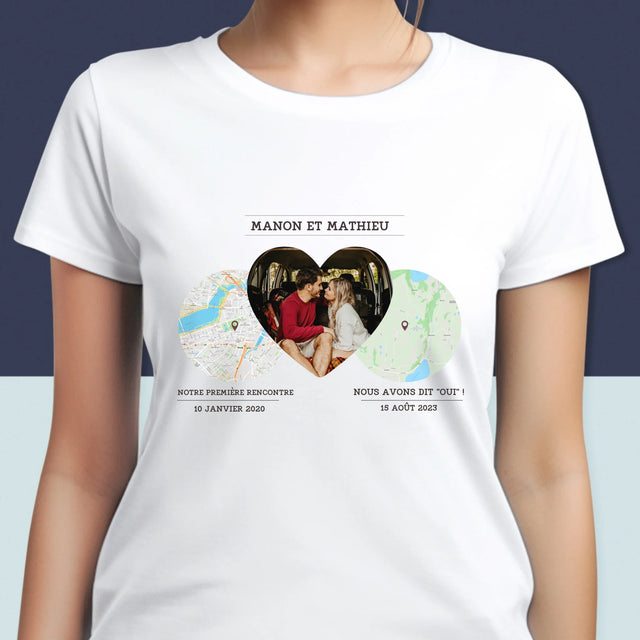 Plan De Ville: Nos Lieux - T-Shirt Pour Femmes