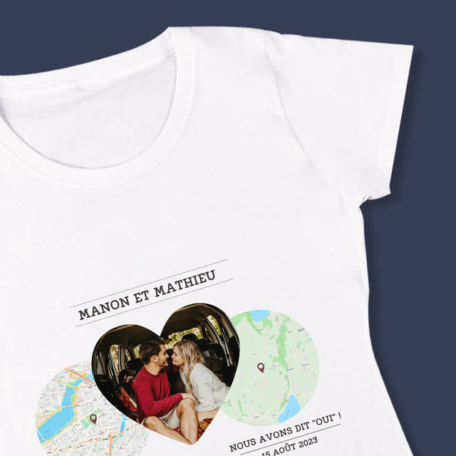 Plan De Ville: Nos Lieux - T-Shirt Pour Femmes