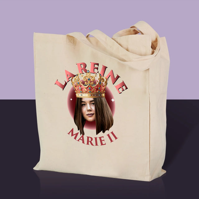 La Photo Et Un Texte: La Reine - Sac En Toile