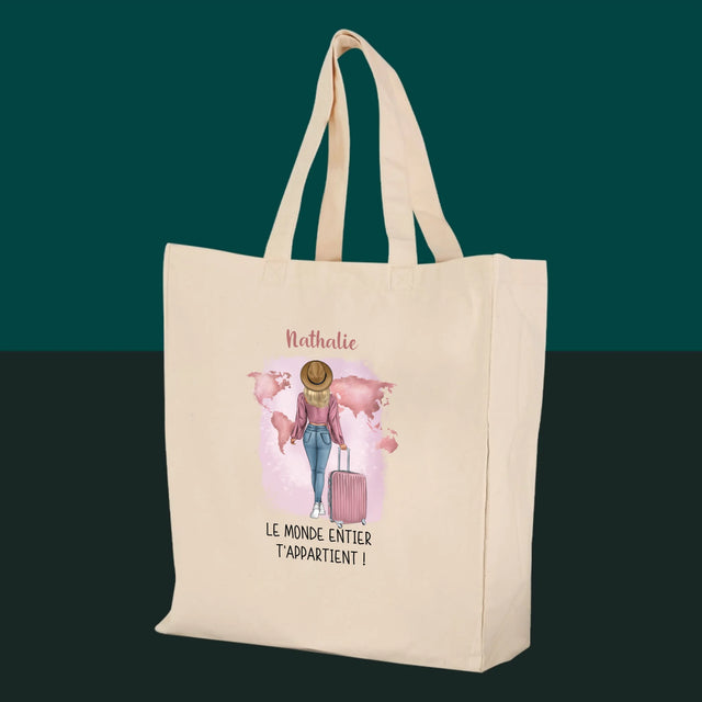 La Création Du Personnage: Voyageuse - Sac En Toile
