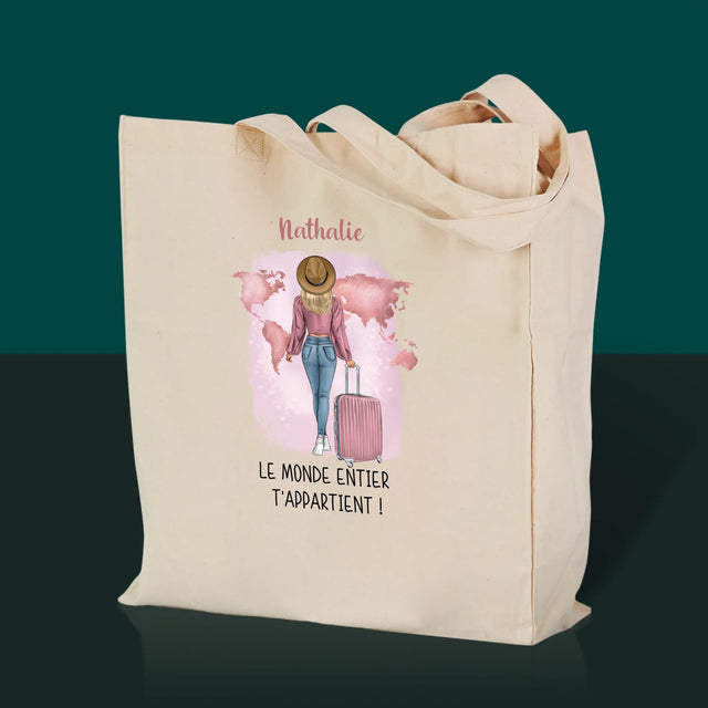 La Création Du Personnage: Voyageuse - Sac En Toile