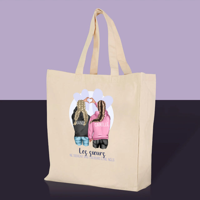 La Création Du Personnage: Amies De L'Hiver - Sac En Toile