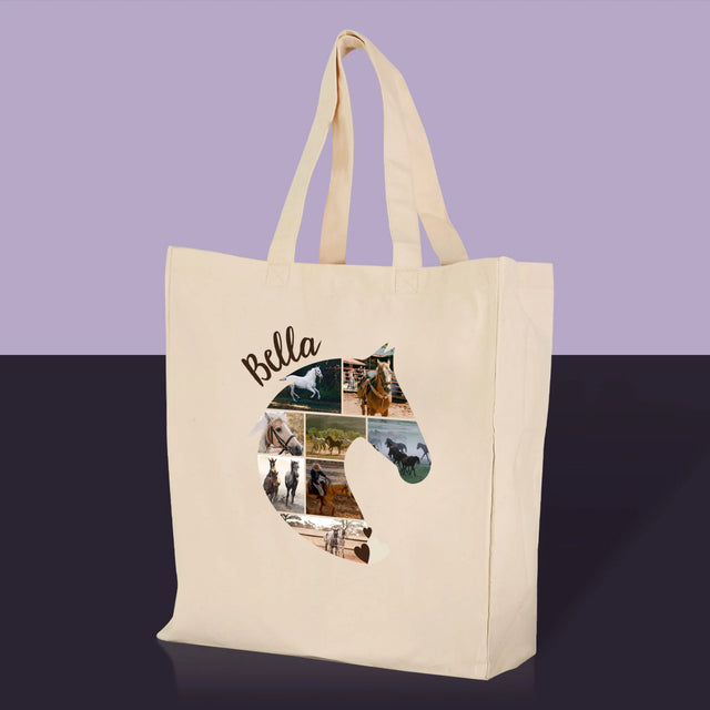 Forme Des Photos: Cheval - Sac En Toile