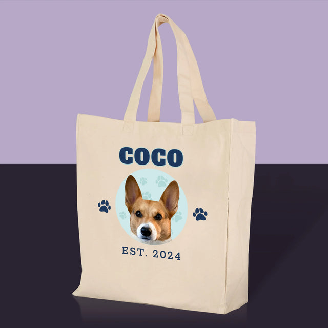 Ton Personnage: Ton Chien Varsity - Sac En Toile