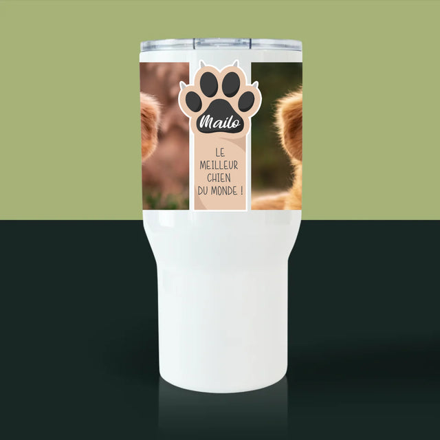 Le Collage Photo: Le Meilleur Chien - Mug De Voyage 650 Ml