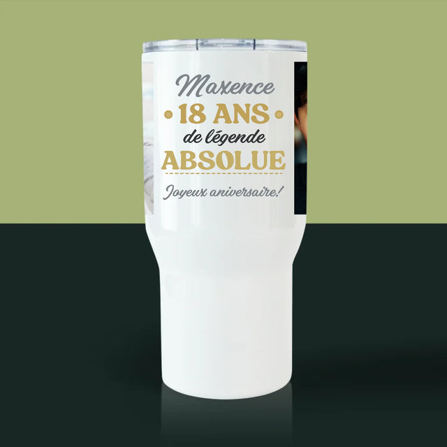 Le Collage Photo: 18 Ans De Légende Absolue - Mug De Voyage 650 Ml