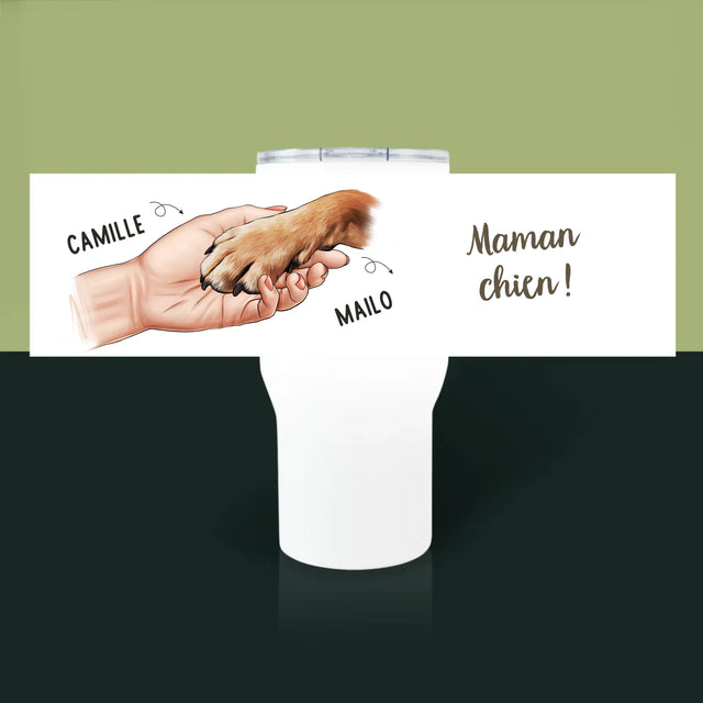 La Création Du Personnage: Maman Chien - Mug De Voyage 650 Ml