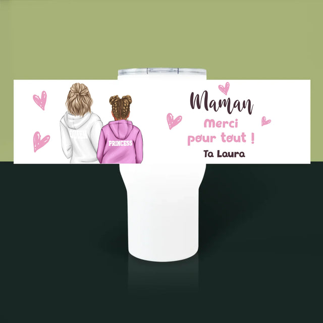 La Création Du Personnage: Mère Avec Enfant - Mug De Voyage 650 Ml