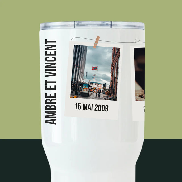 Notre Histoire: Nos Débuts - Notre Histoire - Mug De Voyage 650 Ml