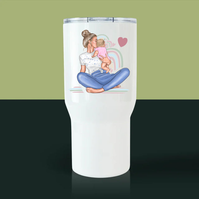 La Création Du Personnage: Jeune Maman - Mug De Voyage 650 Ml