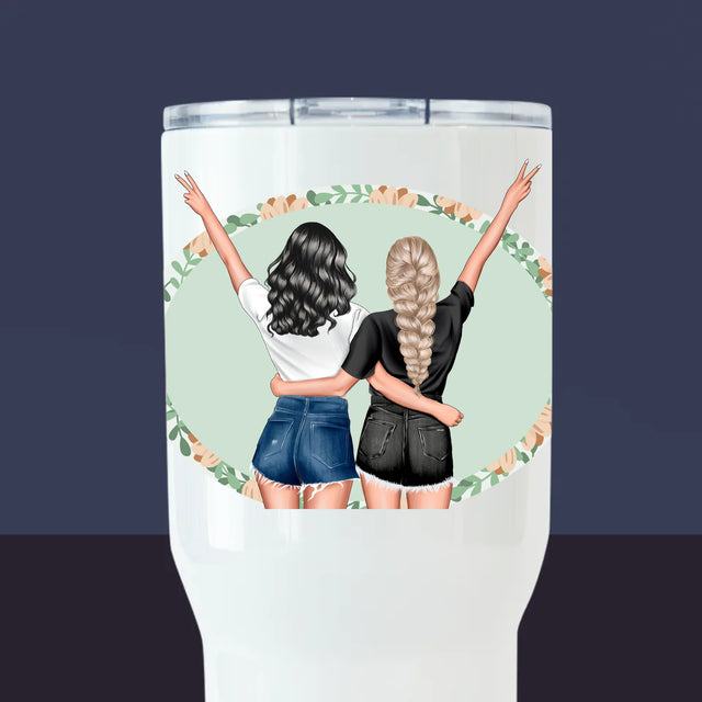 La Création Du Personnage: Best Friends - Mug De Voyage 650 Ml