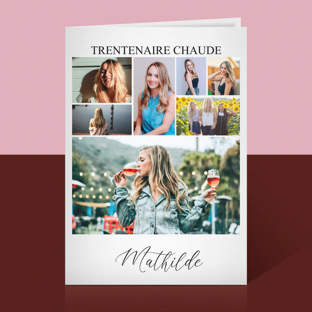 La Photo Et Un Texte : Anniversaire Légal - Carte De Vœux