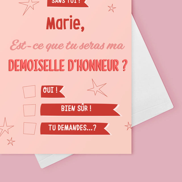 Le Prénom Et Un Texte: Je Ne Pars Pas Sans Toi - Carte De Vœux