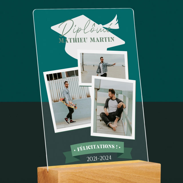 Couverture De Magazine: Diplômé : Couverture De Magazine - Impression Sur Verre Acrylique