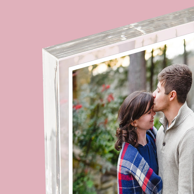 Photo Et Texte: Photo Et Texte - Bloc Acrylique