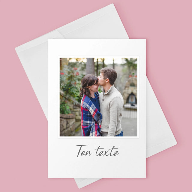 Photo Et Texte: Ta Photo Et Texte - Carte De Vœux
