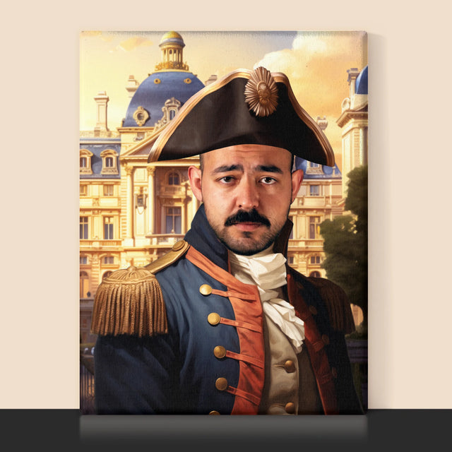 Le portrait royal : Commandant - Imprimez avec votre photo 