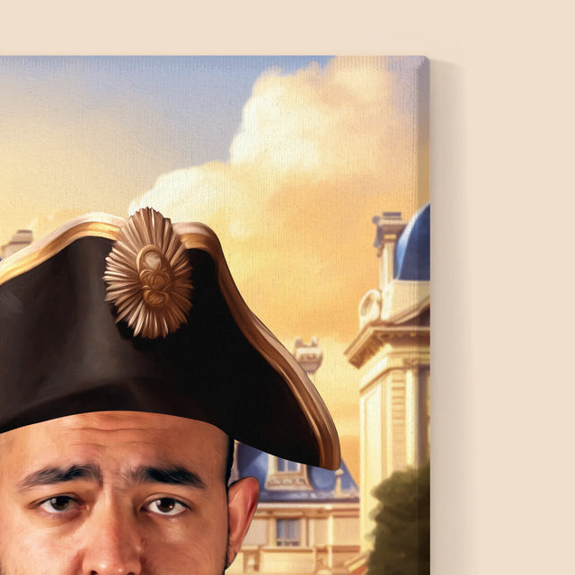 Le portrait royal : Commandant - Imprimez avec votre photo 