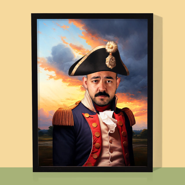 Le portrait royal : Général au palais - Imprimez avec votre photo 