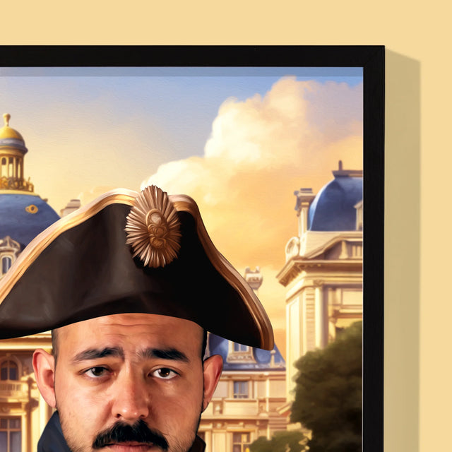 Le portrait royal : Commandant - Imprimez avec votre photo 