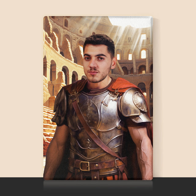 Le portrait royal : Gladiateur - Imprimez avec votre photo 