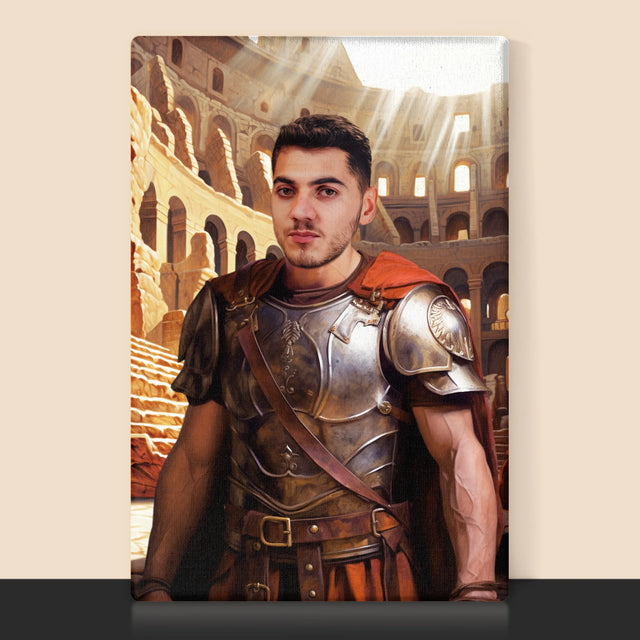 Le portrait royal : Gladiateur - Imprimez avec votre photo 