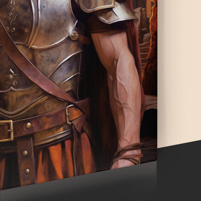 Le portrait royal : Gladiateur - Imprimez avec votre photo 