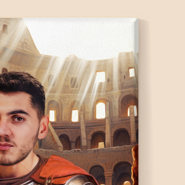 Le portrait royal : Gladiateur - Imprimez avec votre photo 