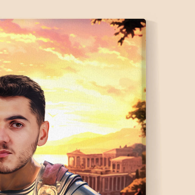 Le portrait royal : Romain - Imprimez avec votre photo 