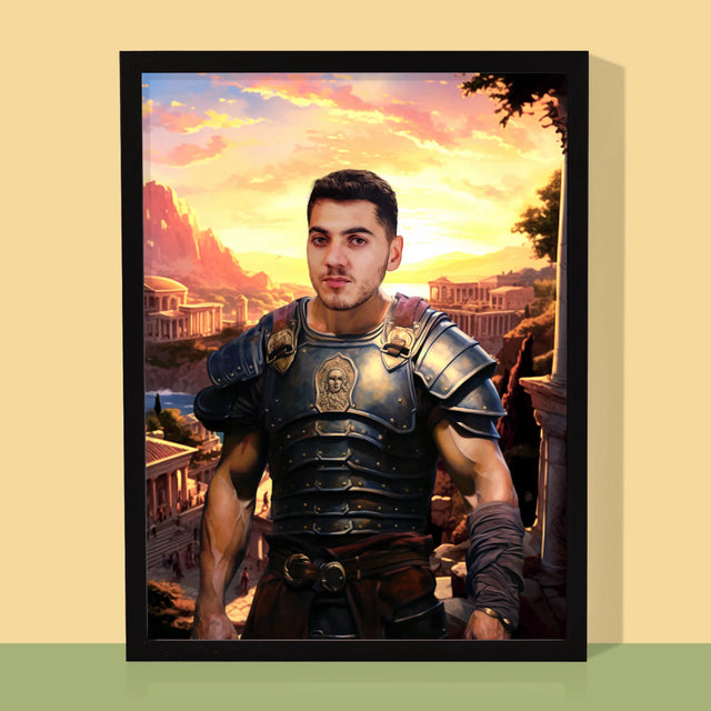 Le portrait royal : Romain - Imprimez avec votre photo 