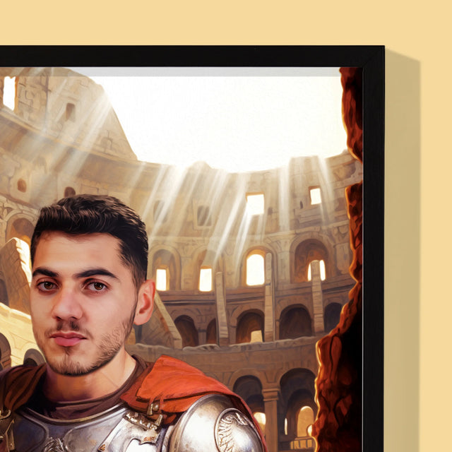 Le portrait royal : Gladiateur - Imprimez avec votre photo 